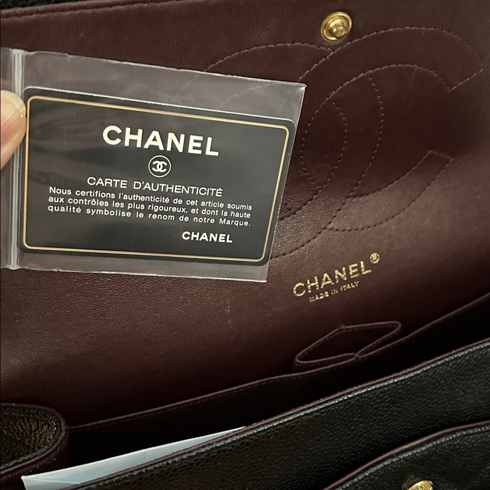 ❌SOLD❌CHANEL JUMBO CAVIAR GHW - Picture 13 of 16